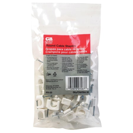 Adiciones 12-314 Round Staple, 50PK AD3307854